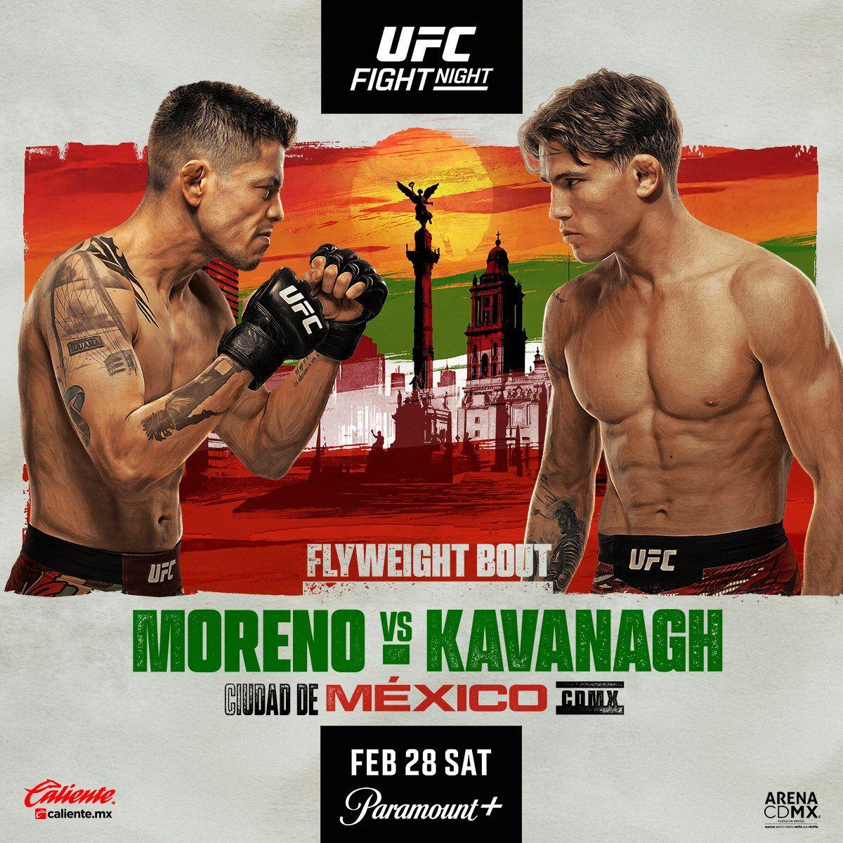 [Official Discussion Thread] UFC Fight Night: Moreno vs. Kavanagh