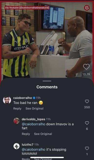 🚨 Imavov v Borralho may not be happening after all