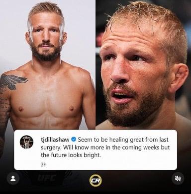 Is TJ Dillashaw hinting at a comeback? 