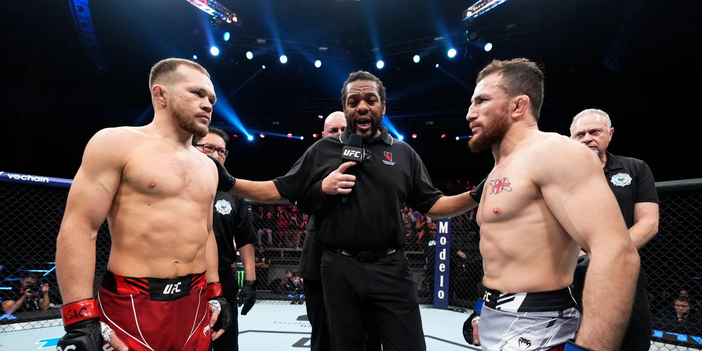 Merab Dvalishvili vs. Petr Yan 2 Announced as Headliner for UFC 323