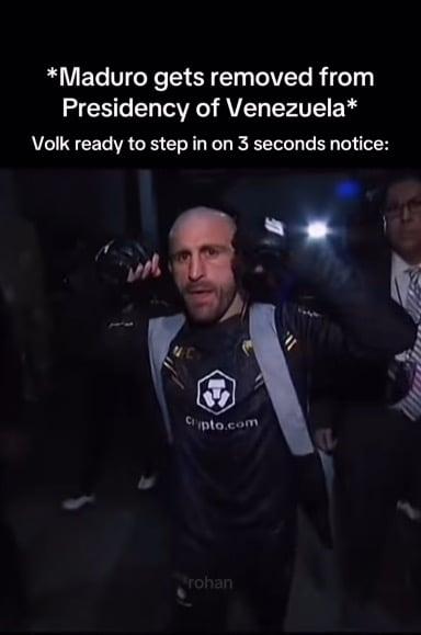 Should Volk step in and run Venezuela?!?