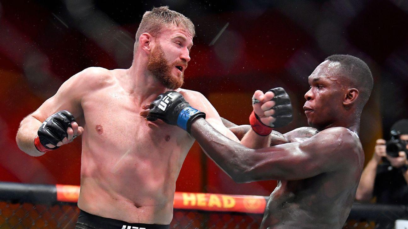 Jan Blachowicz proves the doubters wrong against Israel Adesanya. Credits to: Zuffa LLC