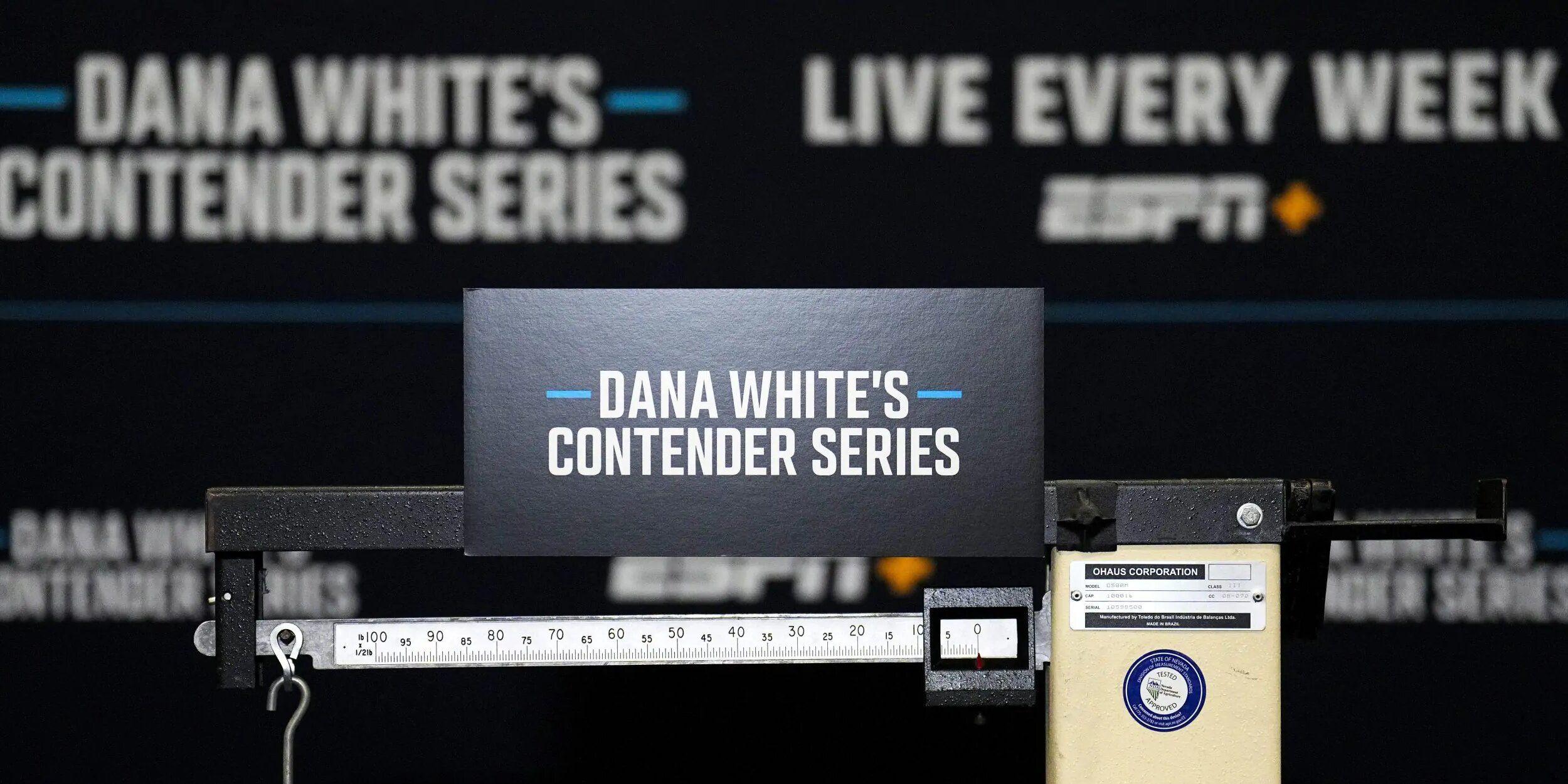 Dana White's Contender Series 2025: Week 10 Weigh-In Results