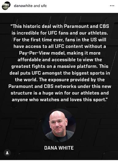 Breaking, and amazing news! UFC PPVS are DONE