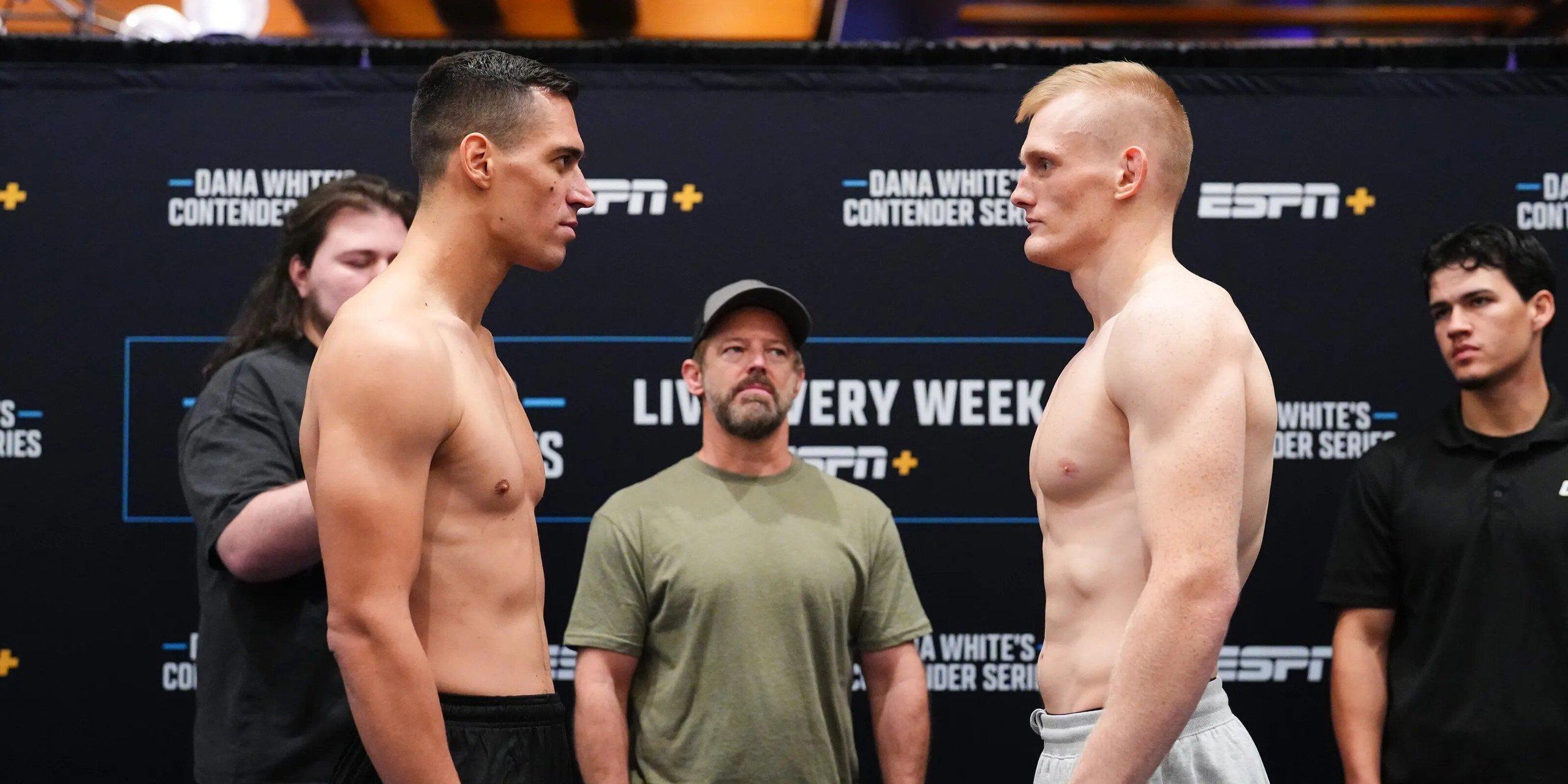 Dana White's Contender Series 2025: Week 7 Results