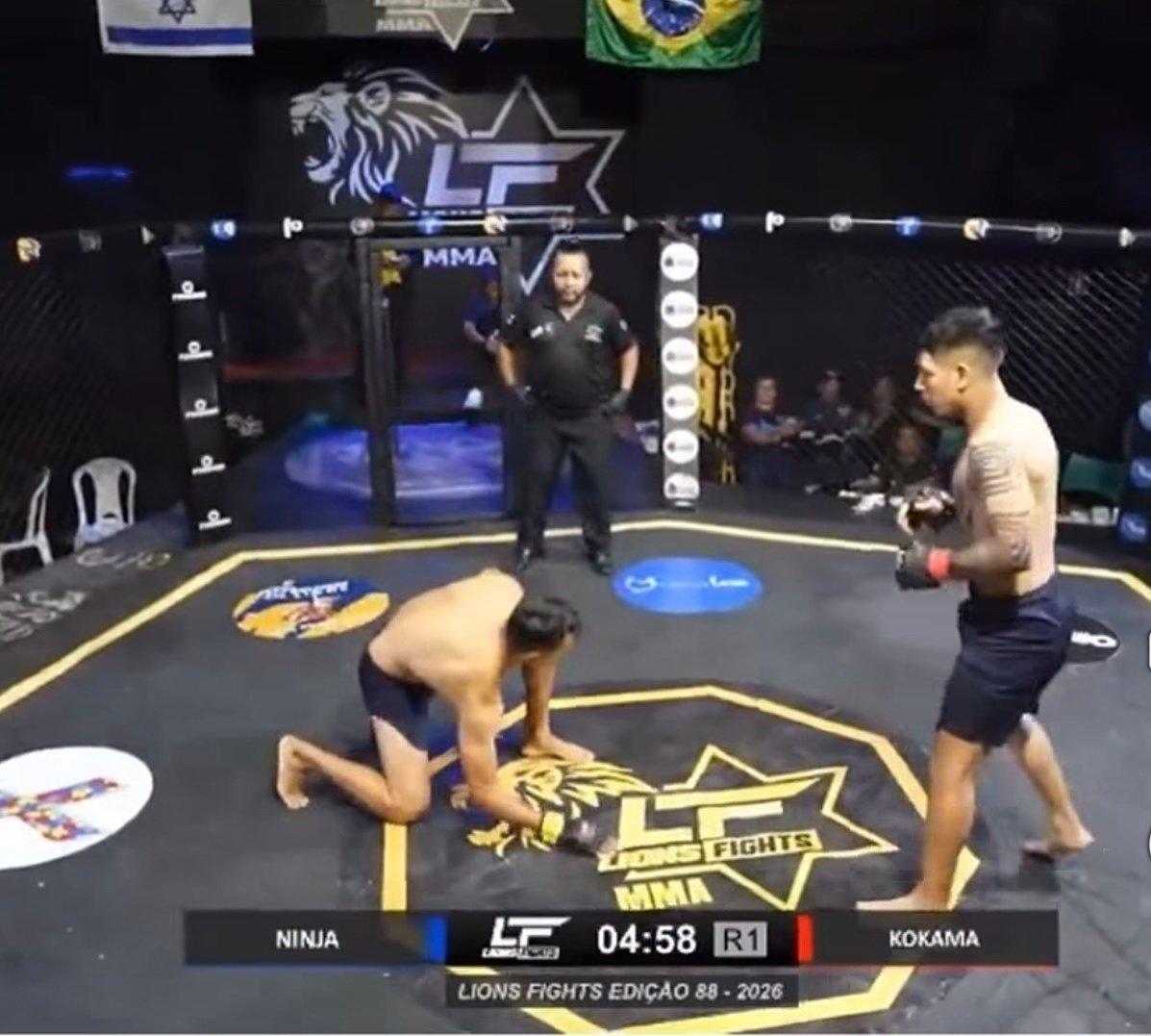 An MMA Fighter Crash...