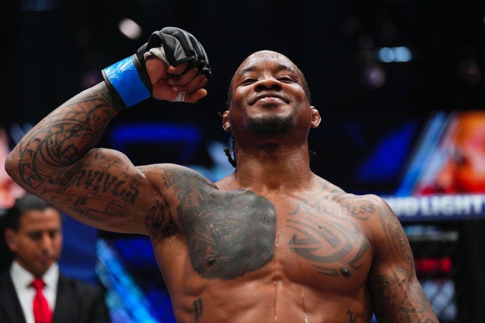 Bubba Jenkins after a big win. Credits to: The PFL.