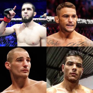 Islam Makhachev vs. Dustin Poirier and Sean Strickland vs. Paulo Costa is official for UFC 302
