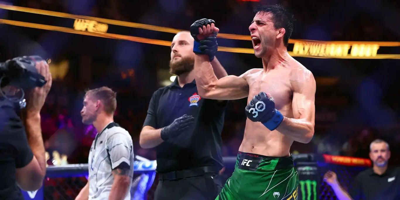 Steve Erceg made his UFC debout on June 10th, 2023, not even a year later, he'll fight for a title. Credits to: Sergei Belski - USA TODAY Sports.