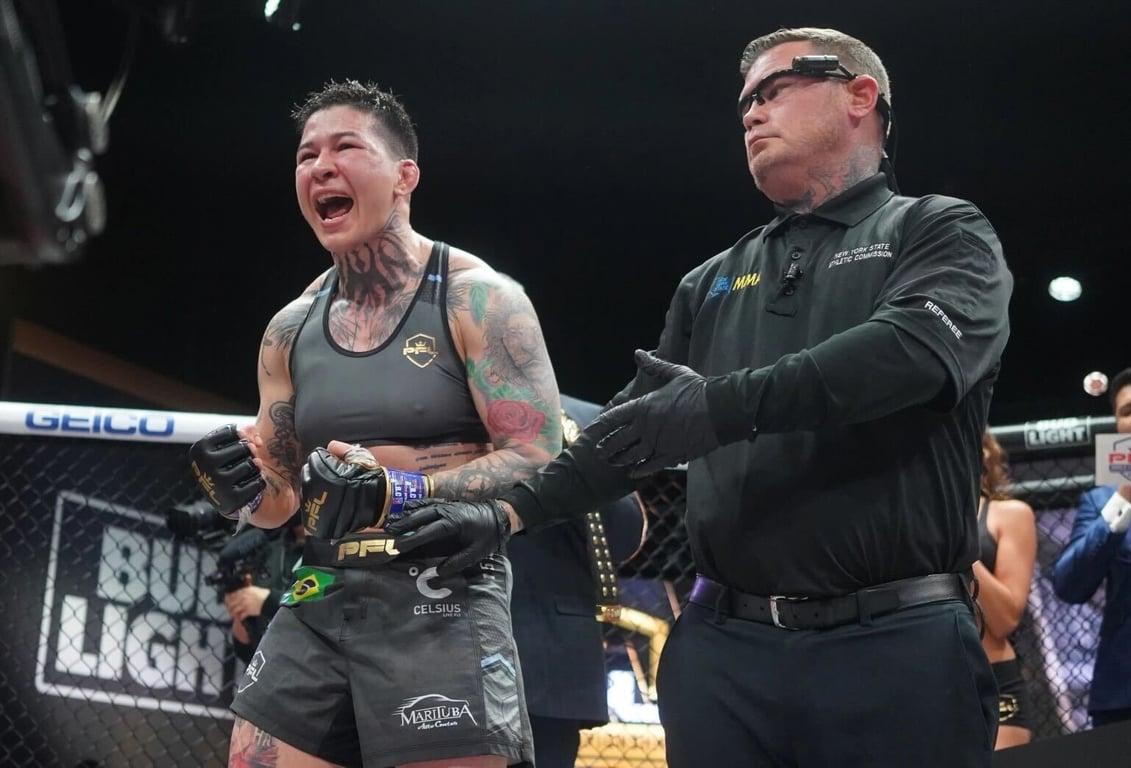 2022 PFL 10 Championships at the Hulu Theater at Madison Square Garden on Friday, November 25, 2022. Photo credit: Denis Kennedy / PFL.