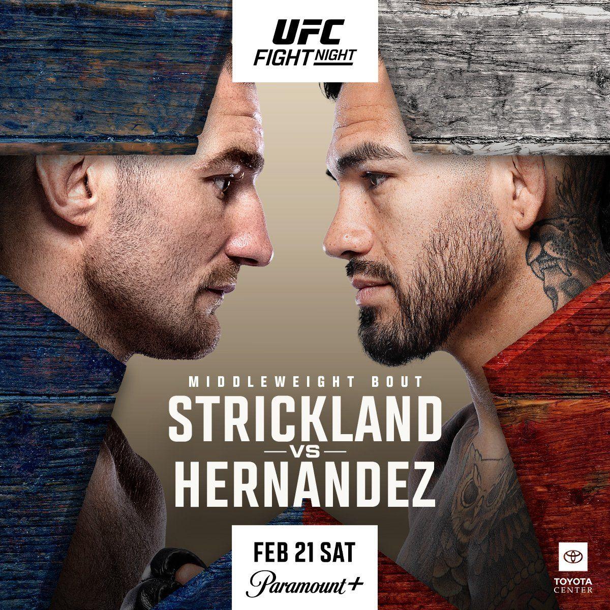 [Official Discussion Thread] UFC Fight Night: Strickland vs. Hernandez