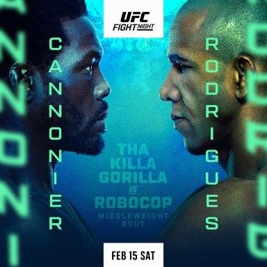 It's Fight Week!  Jared Cannonier vs Gregory Rodrigues at #UFCVegas102 this Saturday 💥