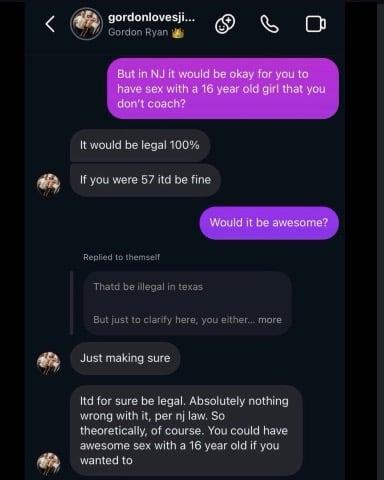 Gordon Ryan leaked as pedo by Craig jones 