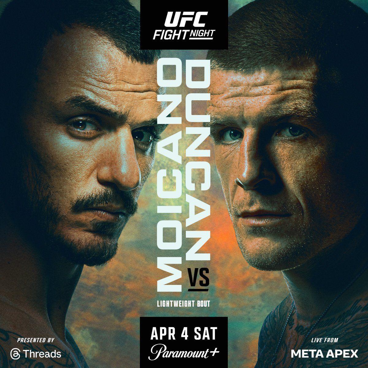 [Official Discussion Thread] UFC Fight Night: Moicano vs. Duncan