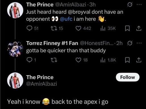 Gotta be quicker than that buddy