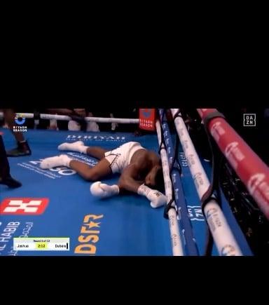🚨Anthony Joshua gets knocked out😱😱🤯