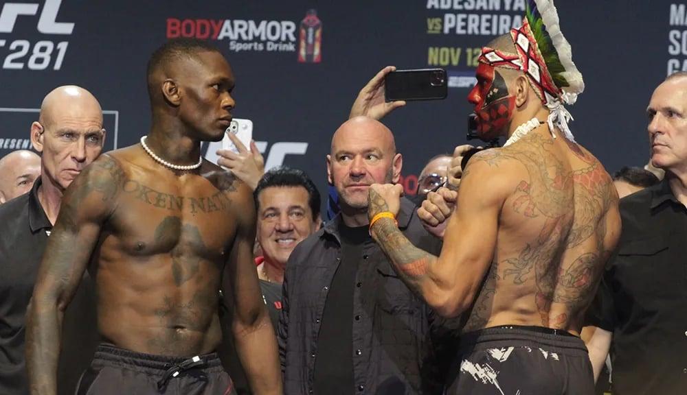 UFC 287 Set In Miami, Alex Pereira vs. Israel Adesanya 2 Headlines