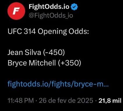 Easiest bet of my life, There is no way Bryce is that massive of an underdog!