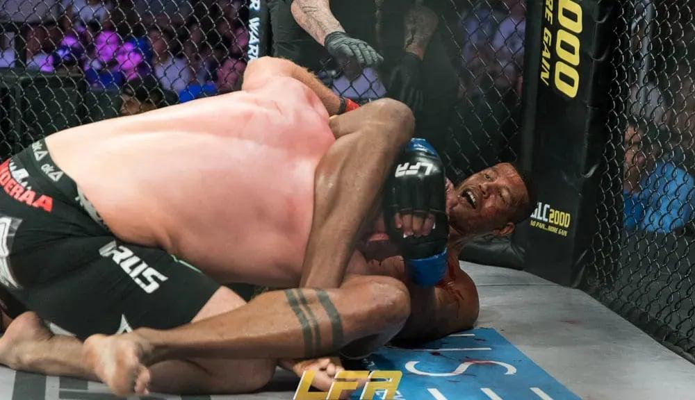 Ferreira finished former UFC veteran Jared Vanderaa on the regional scene via submission before making it to the PFL. Photo by MMAJunkie.