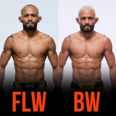 Deiveson Figueiredo's physique at Flyweight vs. Bantamweight 