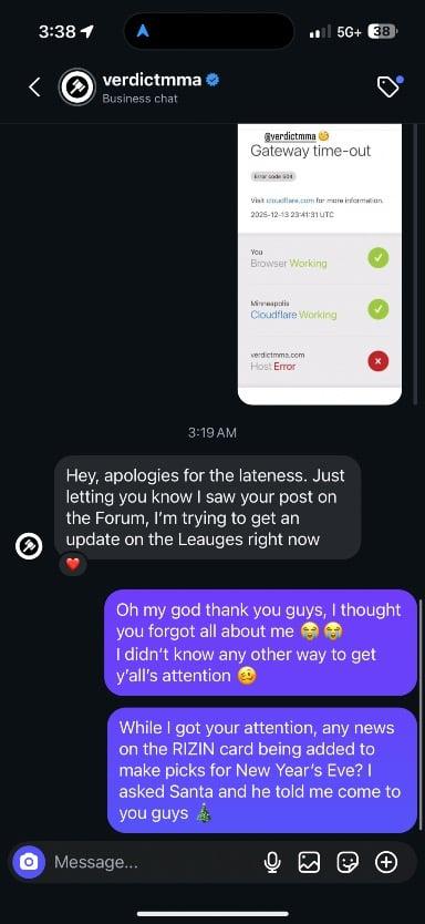 So your telling me there’s a chance? 🙏🏻