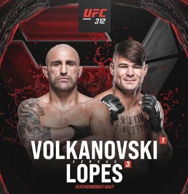 Volkanovski v Lopes Prediction: Like for the king 🇦🇺 Dislike for Lopes 🇧🇷