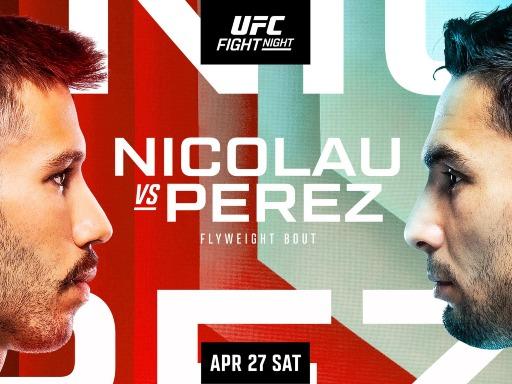 [Official] UFC Fight Night: Nicolau vs. Perez - Live Discussion Thread