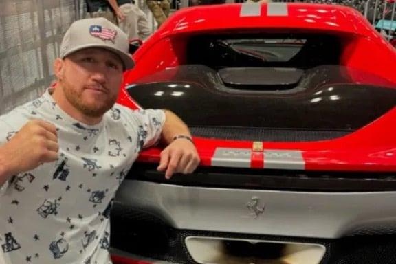 Justin gaethje wins Ferrari at fanatics games