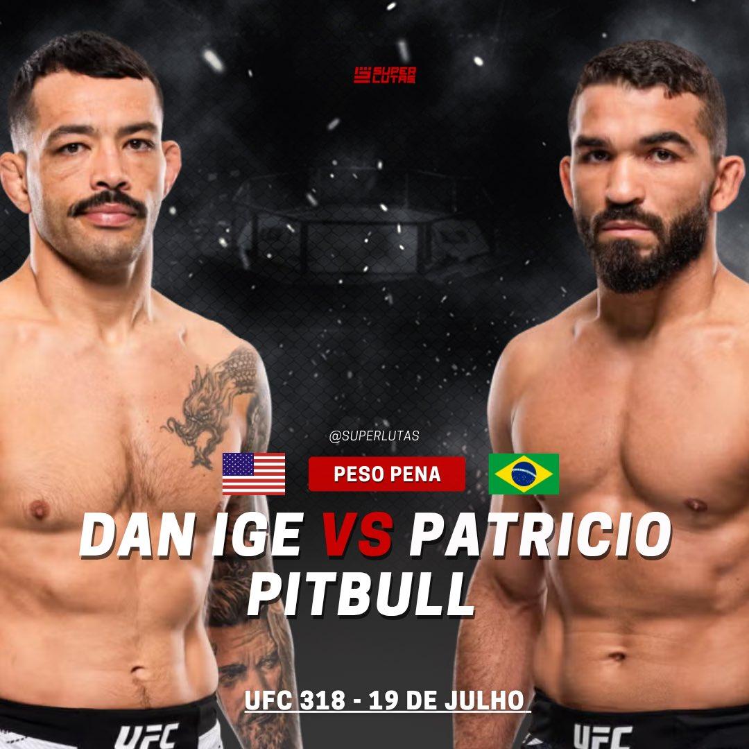Patricio Pitbull vs. Dan Ige is in the works for UFC 318. Definitely the right fight to make