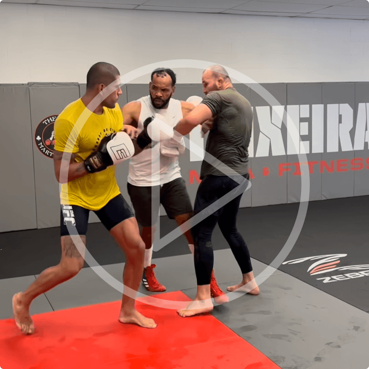 Alex Pereira and Glover Teixeira have to be separated in sparring