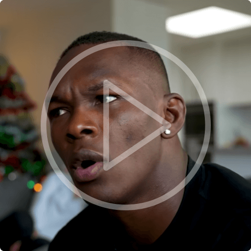 Israel Adesanya reacts to the controversial scoring of UFC 282