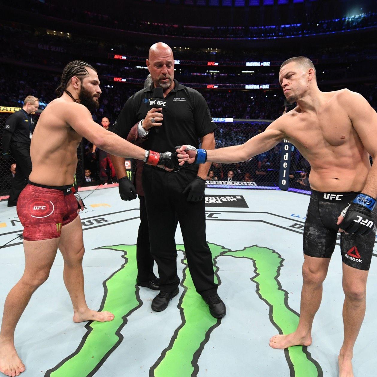 Jorge Masvidal went to Stockton to look for Nate Diaz
