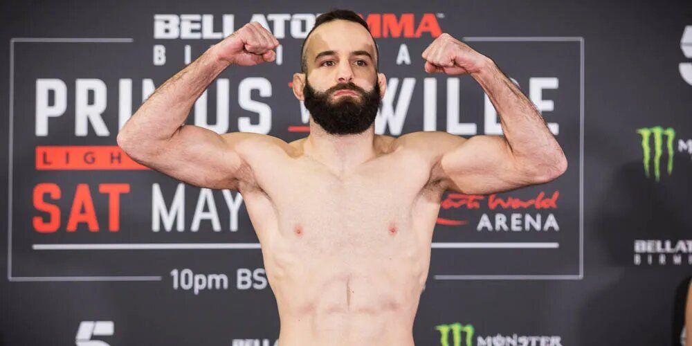 Pedro Carvalho weighs in with Bellator MMA. Credits: MMA Junkie