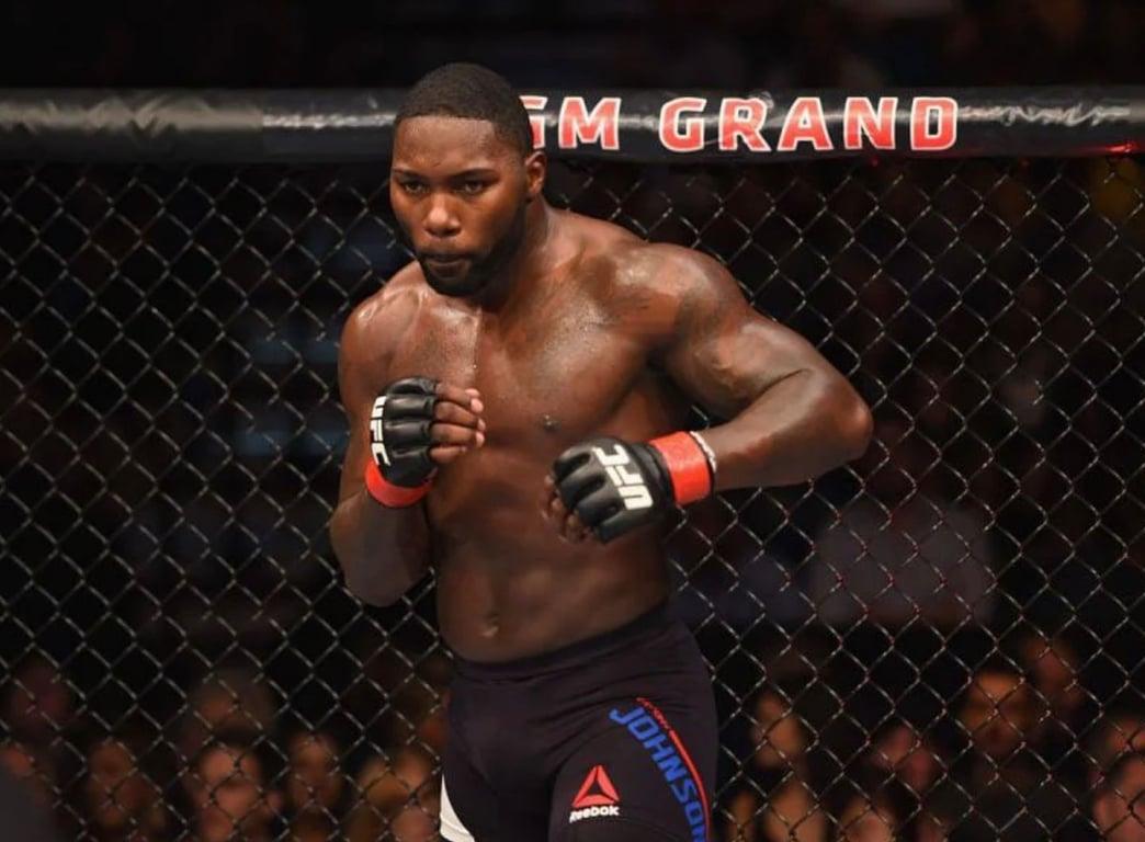 Anthony Johnson held the record for most knockouts in UFC history. Credits to: Zuffa LLC