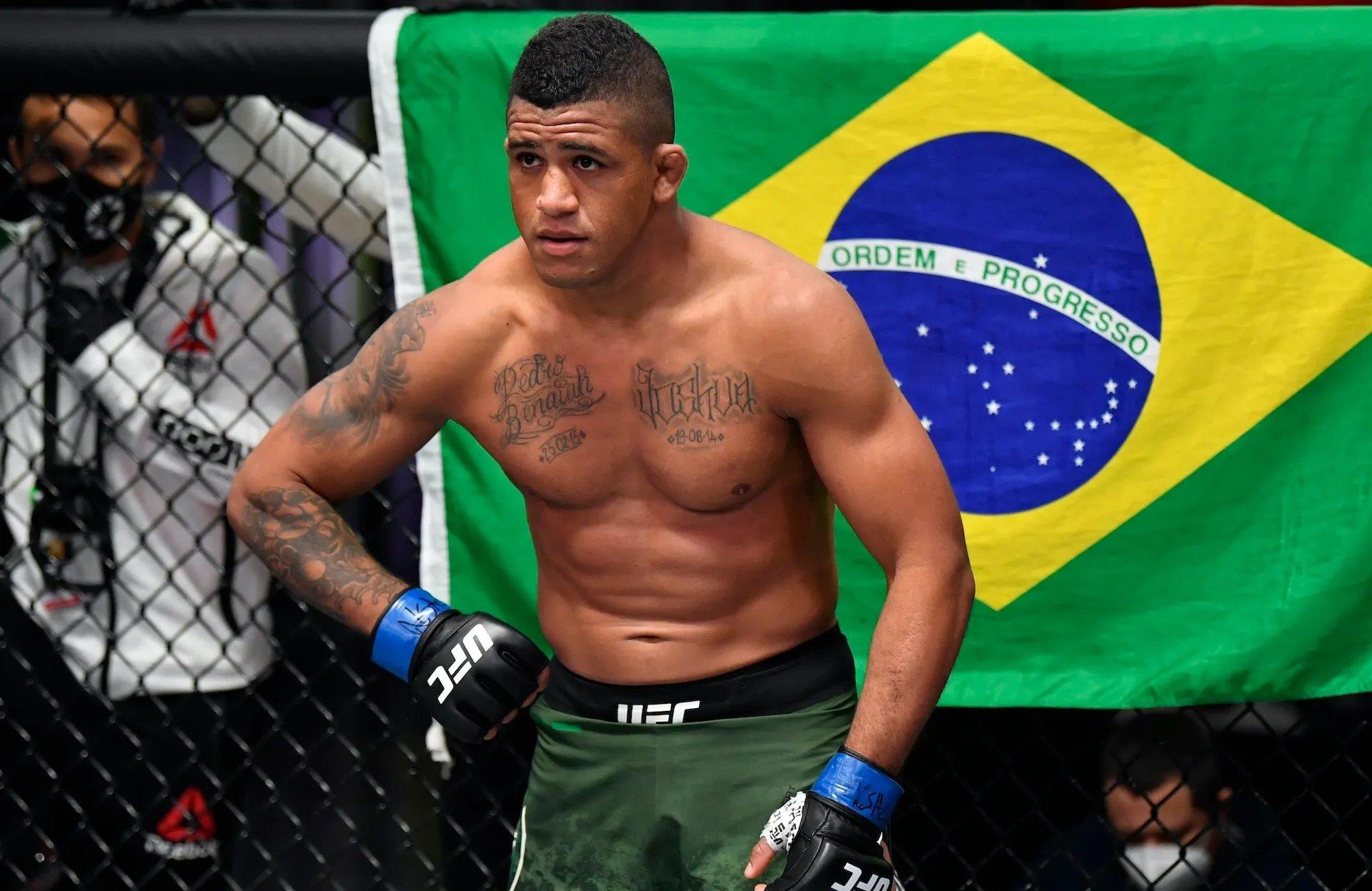 Gilbert Burns fights this weekend but could face Belal Muhammad in his next fight with a win. Photo by The Manual.