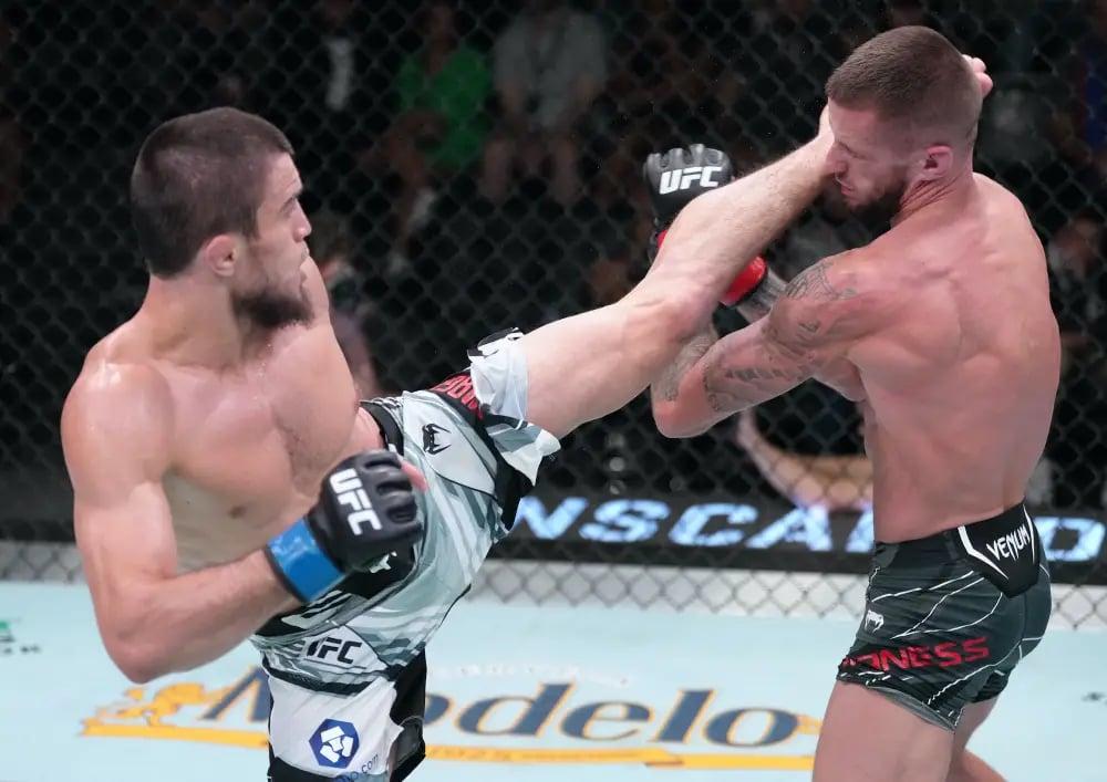 Umar Nurmagomedov dominated Nate Maness in his previous UFC fight. Credits to: Alan Dawson-Insider.