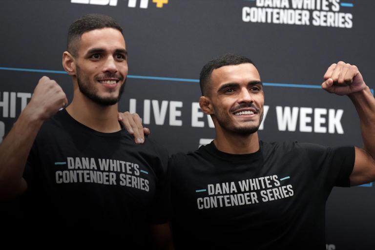 Gabriel (left) and Ismael (right) Bonfim both made it through to the UFC by winning on Dana White's Contender Series. Photo by UFC.