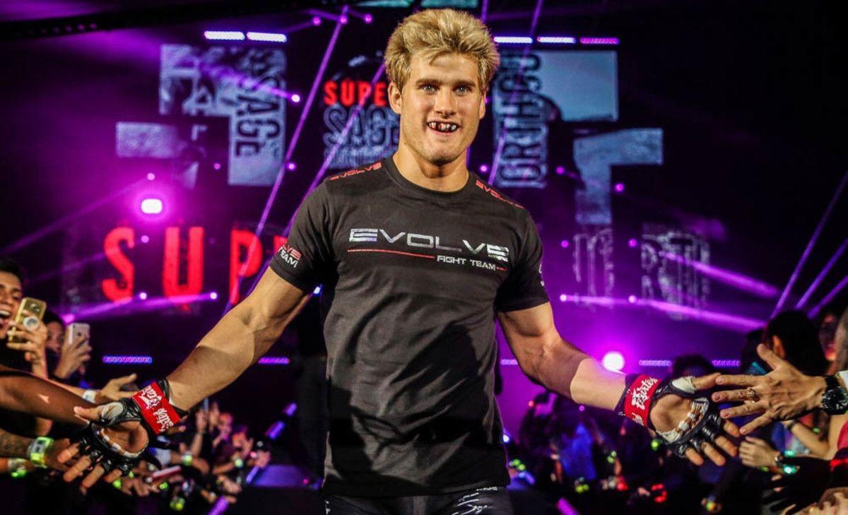 Sage Northcutt making his first ringwalk under the ONE Championship banner. Credits to: ONE Championship.