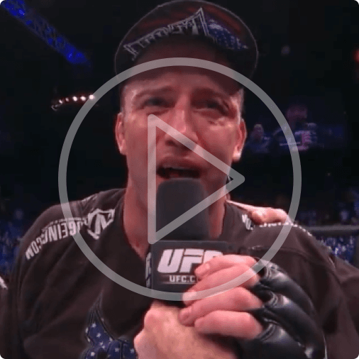 Stephan Bonnar delivers a classic post-fight speech