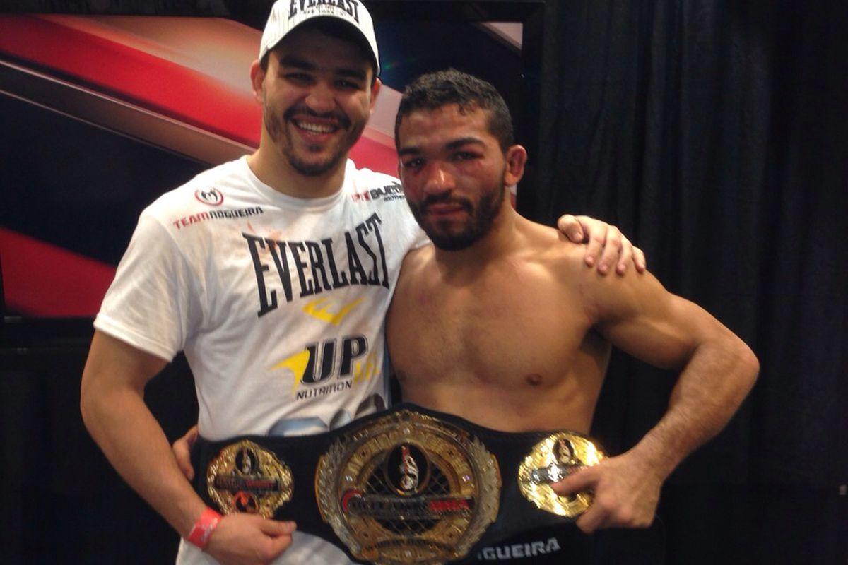 Patricio (right) and Patricky (left) Friere have carved out long-lasting legacies in Bellator. Photo by Eric Albarracin.