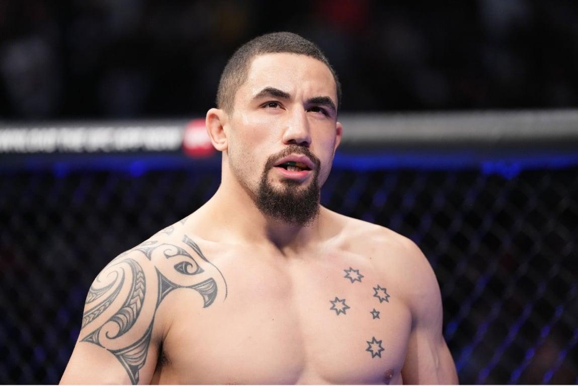 Robert Whittaker is in need of a new opponent. Credits to: Zuffa LLC.