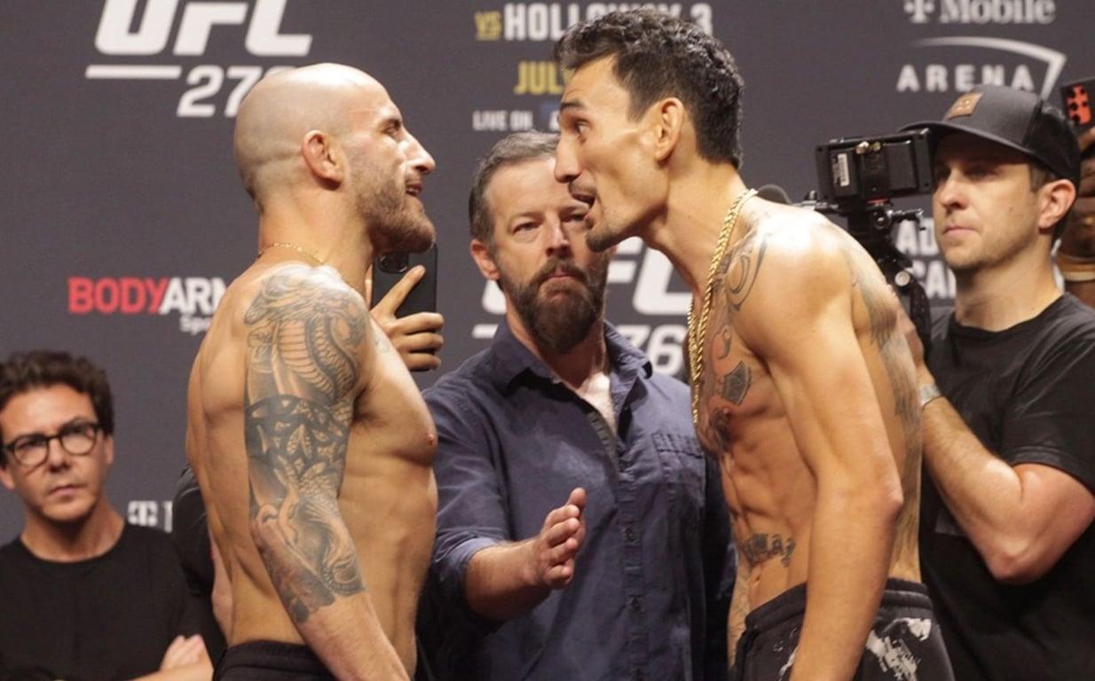 Volkanovski and Holloway meet for the 3rd time to settle the rivalry. Credits to: Mike Bohn, MMA Junkie