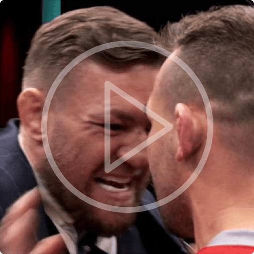 Conor McGregor gets violent with Michael Chandler