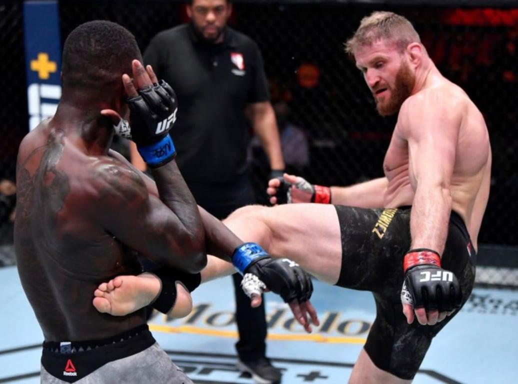 Jan Blachowicz retains his Light Heavyweight title against Israel Adesanya. Credits to: Getty Images