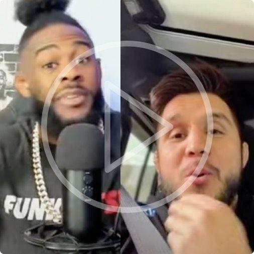 Aljamain Sterling and Henry Cejudo get heated