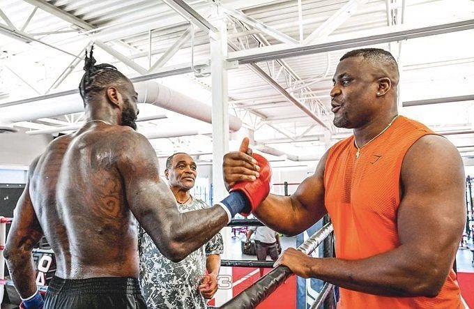 Deontay Wilder seeks an MMA fight. Credits to: Wilder and Ngannou.